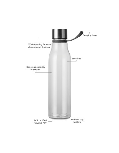 Bottiglia VINGA Lean RCS rPET 800ml
