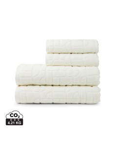 Set 4 asciugamani VINGA Verso in cotone organico OCS