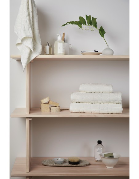 Set 4 asciugamani VINGA Verso in cotone organico OCS