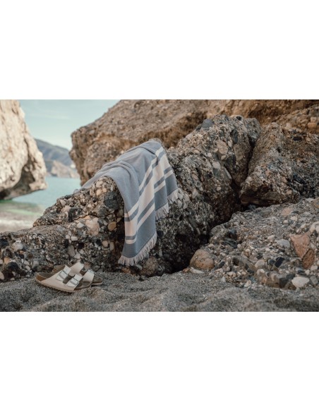 Asciugamano hammam VINGA Tolo in spugna