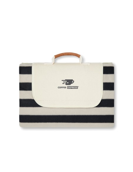 Coperta picnic grande VINGA Alba in rPET GRS