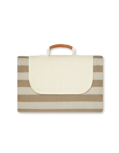 Coperta picnic grande VINGA Alba in rPET GRS