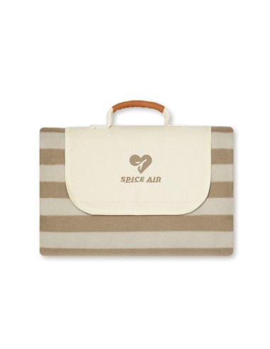 Coperta picnic grande VINGA Alba in rPET GRS