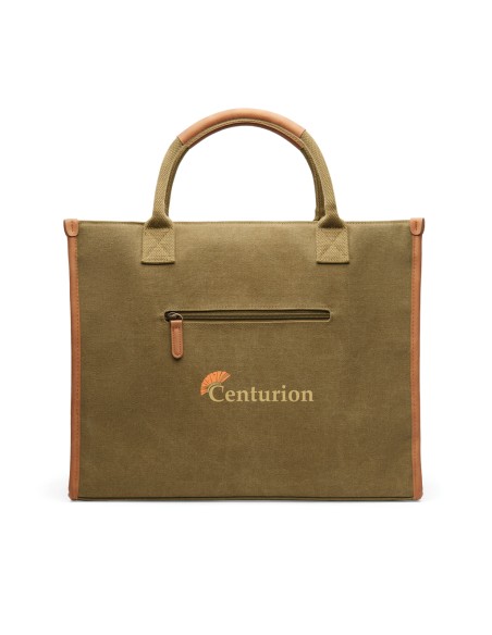 Borsa ufficio VINGA Bosler in canvas riciclato RCS