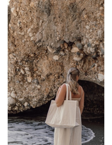 Borsa spesa maxi VINGA Hilo in canvas riciclato
