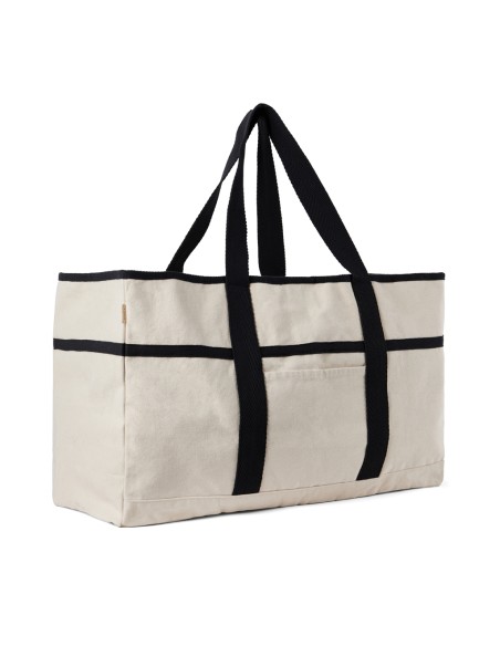 Borsa spiaggia VINGA Volonne in tela riciclata AWARE™