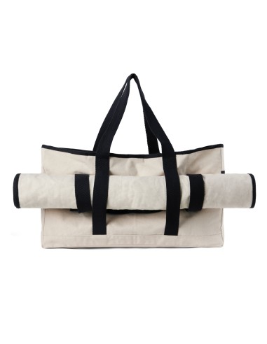 Borsa spiaggia VINGA Volonne in tela riciclata AWARE™