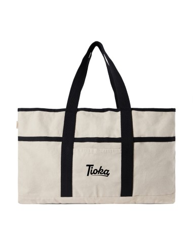 Borsa spiaggia VINGA Volonne in tela riciclata AWARE™