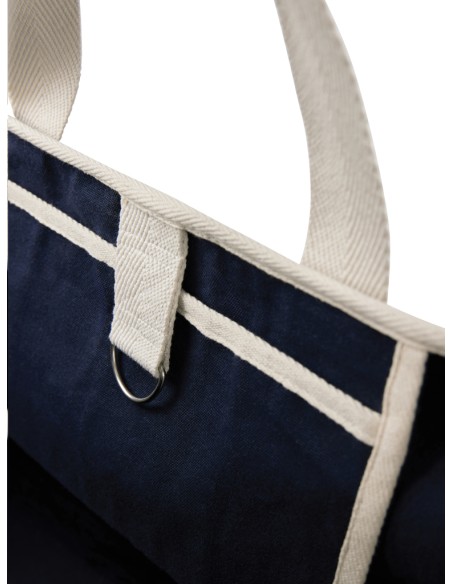 Borsa spiaggia VINGA Volonne in tela riciclata AWARE™