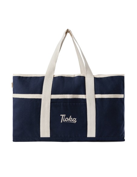 Borsa spiaggia VINGA Volonne in tela riciclata AWARE™