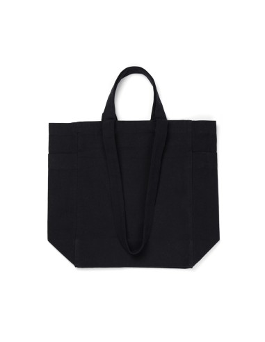 Shopper con cerniera VINGA Hilo in rCotone canvas