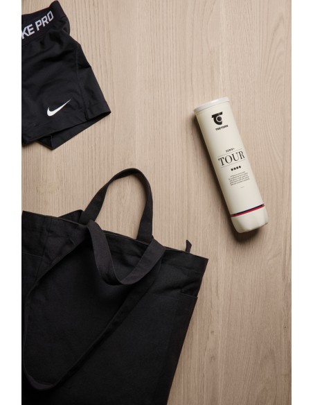 Shopper con cerniera VINGA Hilo in rCotone canvas