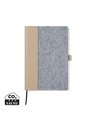 Taccuino VINGA Albon in feltro riciclato GRS
