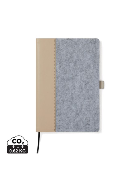 Taccuino VINGA Albon in feltro riciclato GRS