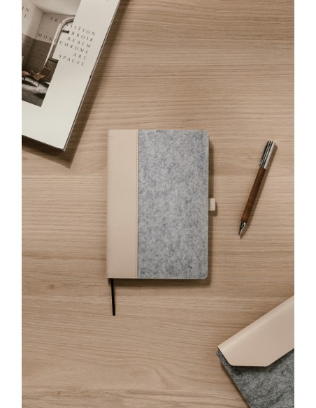 Taccuino VINGA Albon in feltro riciclato GRS