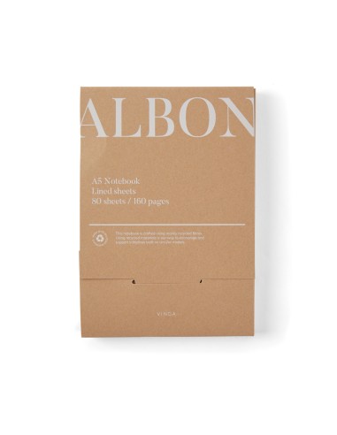 Taccuino VINGA Albon in feltro riciclato GRS