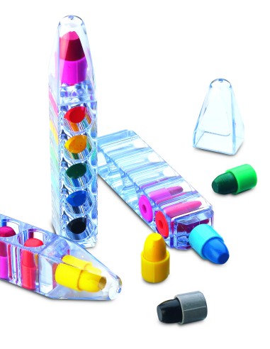 Set 6 pastelli a cera