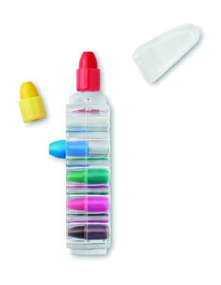 Set 6 pastelli a cera