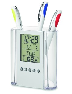 Portapenne con calendario