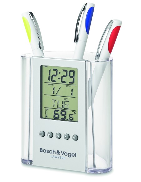 Portapenne con calendario