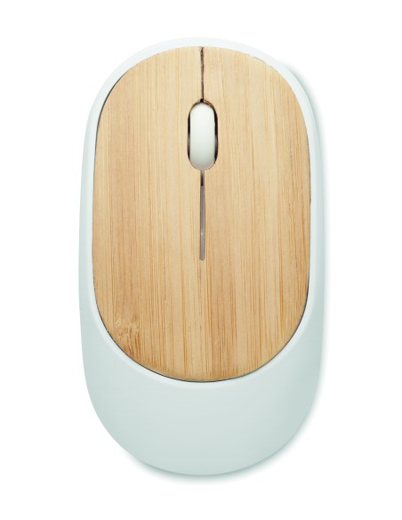 Mouse senza fili in bambù
