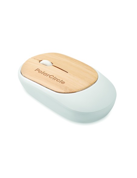 Mouse senza fili in bambù