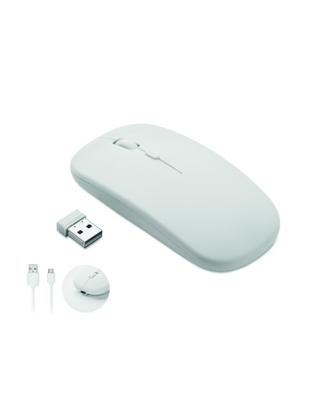 Mouse wireless ricaricabile