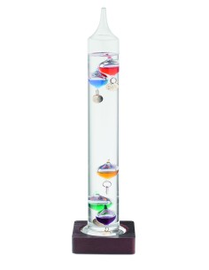 Termometro Galileiano in vetro