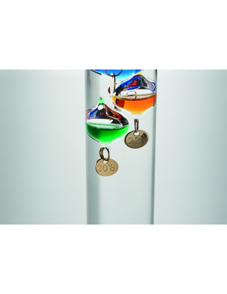 Termometro Galileiano in vetro