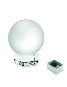 Premio rotondo in vetro