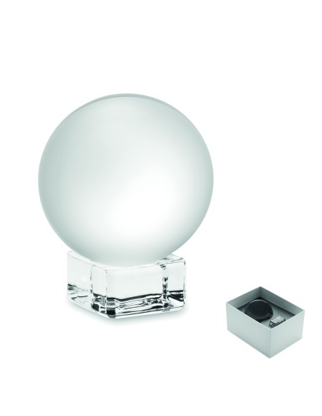 Premio rotondo in vetro