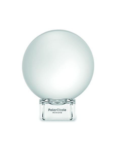 Premio rotondo in vetro