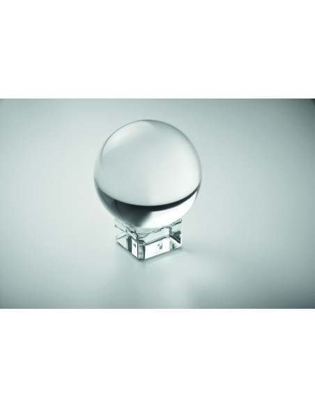 Premio rotondo in vetro