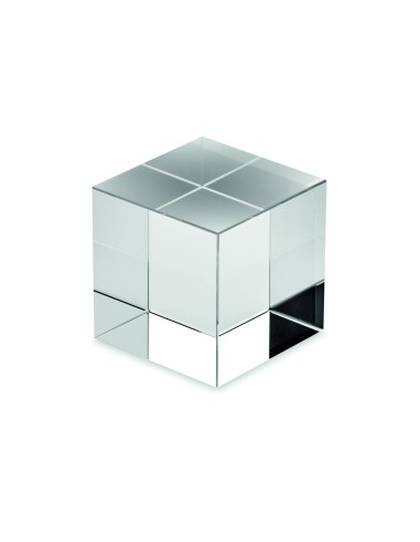 Premio cubo in vetro