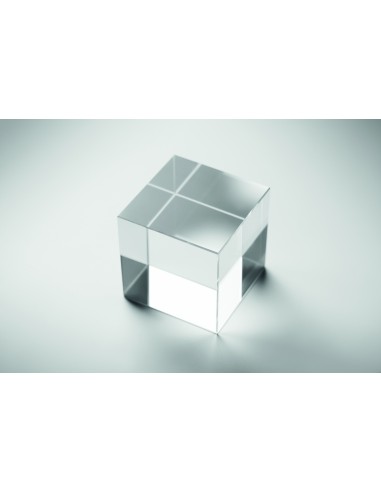 Premio cubo in vetro