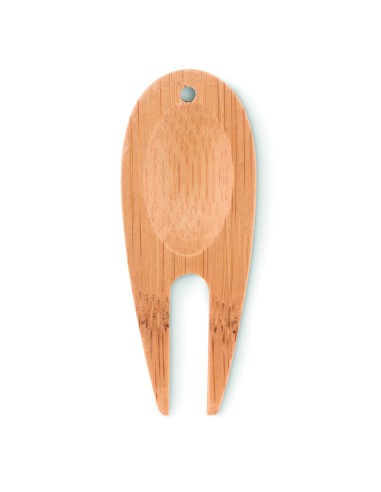 Divot in bamboo per golf