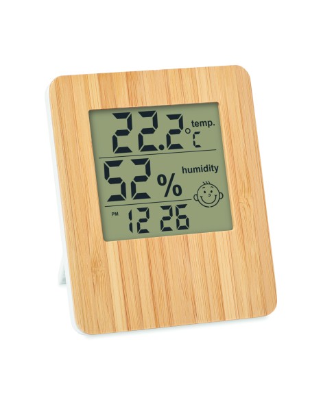 Stazione meteo in bamboo