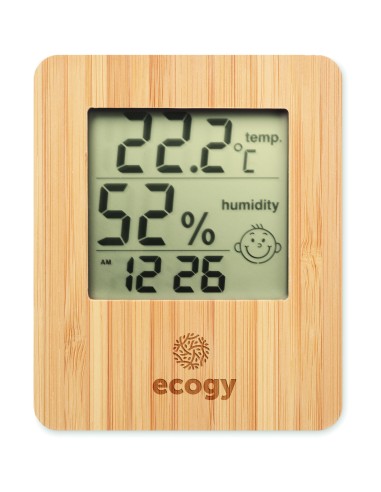 Stazione meteo in bamboo