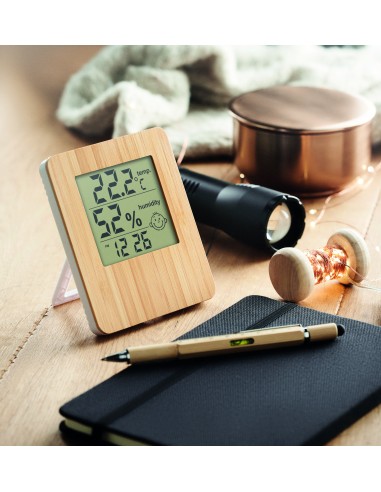 Stazione meteo in bamboo