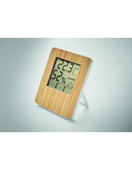 Stazione meteo in bamboo