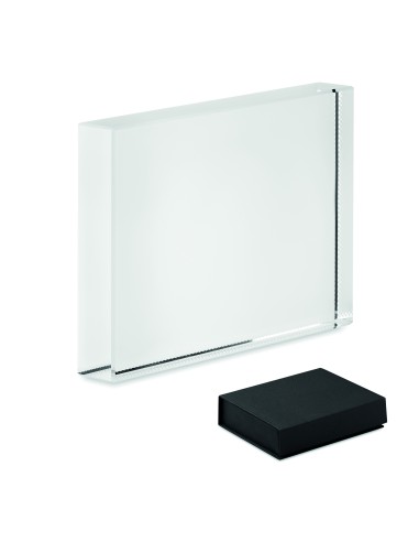 Targa in cristallo o cornice