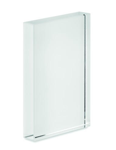 Targa in cristallo o cornice