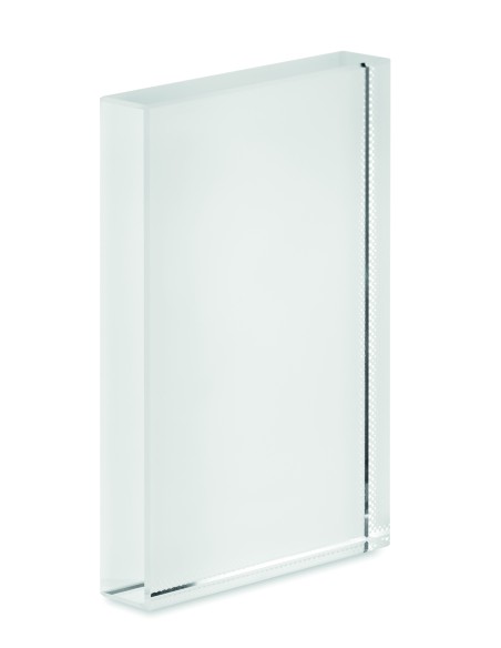 Targa in cristallo o cornice