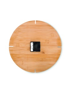 Orologio da parete in bamboo