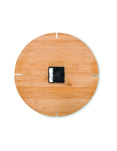 Orologio da parete in bamboo