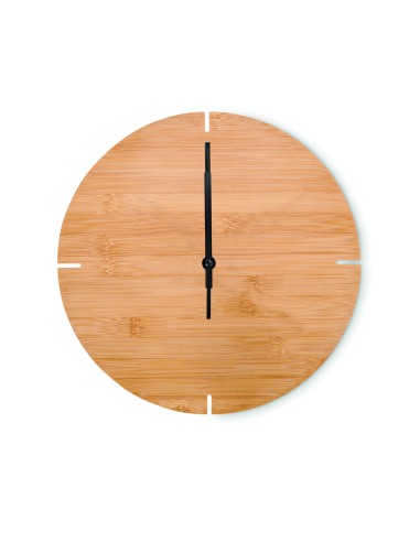 Orologio da parete in bamboo