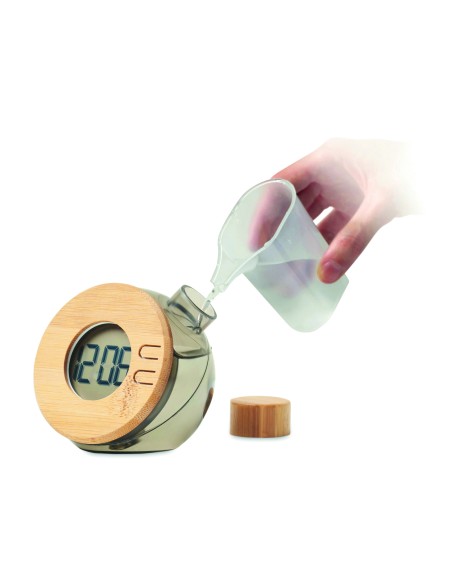 Orologio alimentato ad acqua