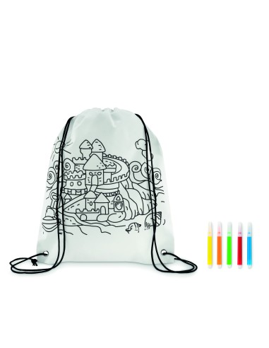 Sacca da colorare in non woven