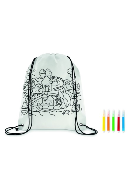 Sacca da colorare in non woven