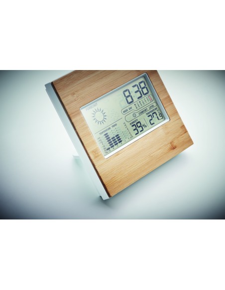 Stazione meteo in bamboo